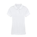 Polo Mujer Blanco Algodón Bla L