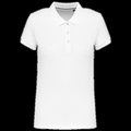 Polo mujer manga corta atemporal White Xl