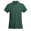 Polo Mujer Orgánico Manga Corta Verde Botella 2Xl