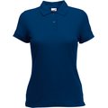 Polo mujer piqué Navy Xxl