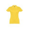 Polo de mujer con refuerzo en el cuello Amarillo L