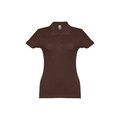 Polo de mujer con refuerzo en el cuello