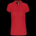 Polo de mujer secado rápido Sporty Red M