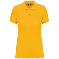 Polo Mujer Tratamiento antibacteriano Yellow S