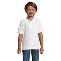 Polo Niño Piqué Peinado 170g Blanco 8 Años