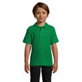 Polo Niño Piqué Peinado 170g Verde 12 Años
