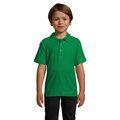 Polo Niño Piqué Peinado 170g Verde Xl