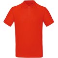Polo Orgánico Hombre Fire Red Xxl
