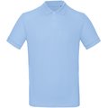 Polo Orgánico Hombre Sky Blue XXL