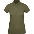 Polo Orgánico Mujer Urban Khaki S