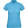 Polo Orgánico Mujer Very Turquoise XXL