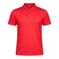 Polo personalizado técnico en poliéster Roj Xxl