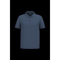 Polo piqué manga corta de algodón Deep Blue S
