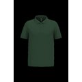 Polo piqué manga corta de algodón Forest Green M