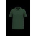 Polo piqué manga corta de algodón Forest Green S