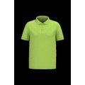 Polo piqué manga corta de algodón Lime 4Xl