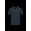 Polo piqué manga corta de algodón Navy S