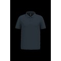 Polo piqué manga corta de algodón Navy Xl