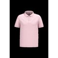 Polo piqué manga corta de algodón Pale Pink 4Xl