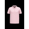 Polo piqué manga corta de algodón Pale Pink Xxl
