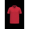 Polo piqué manga corta de algodón Red Xl