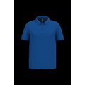 Polo piqué manga corta de algodón Royal Blue Xl