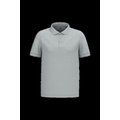 Polo piqué manga corta de algodón Snow Grey M