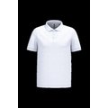 Polo piqué manga corta de algodón White M