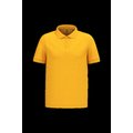 Polo piqué manga corta de algodón Yellow 3Xl