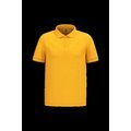 Polo piqué manga corta de algodón Yellow L