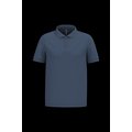 Polo piqué de manga corta hombre Azul XL