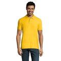 Polo Piqué Manga Corta Hombre Dorado XL