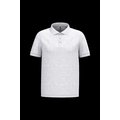 Polo piqué de manga corta hombre Gris XL
