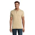 Polo Piqué Manga Corta Hombre Sand M