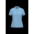 Polo piqué de manga corta de mujer Sky Blue Xxl