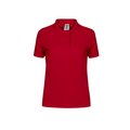 Polo Piqué Mujer 180g/m2 Roj S