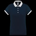 Polo piqué mujer Sporty Navy / White L