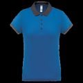 Polo piqué mujer Sporty Royal Blue / Sporty Grey Xxl