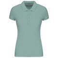 Polo piqué orgánico mujer ajustado Sage S