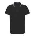 Polo de piqué transpirable Neg XS