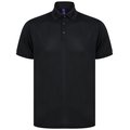 Polo de Poliéster reciclado para hombre Black S