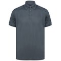 Polo de Poliéster reciclado para hombre Charcoal S