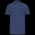 Polo de punto piqué manga corta Deep Blue 3XL