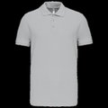 Polo de punto piqué manga corta Snow Grey L