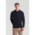 Polo punto piqué manga larga