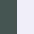 Polo a rayas mujer manga corta Forest Green / White M