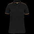 Polo ropa profesional mujer Black / Yellow XS