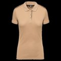 Polo ropa profesional mujer Camel / Black S