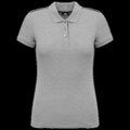 Polo ropa profesional mujer Oxford Grey / Black 3XL