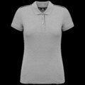 Polo ropa profesional mujer Oxford Grey / Black Xxl